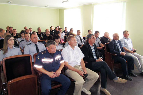 Гребінківських правоохоронців привітали з Днем поліції України