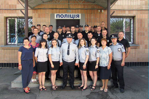 Гребінківських правоохоронців привітали з Днем поліції України