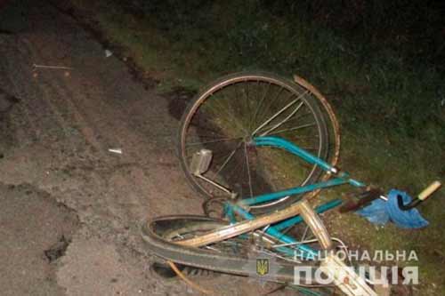 На Полтавщині вантажівка на смерть збила 75-річного велосипедиста