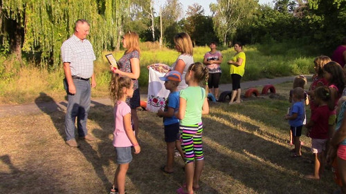 У Гребінці відкрили черговий дитячий майданчик