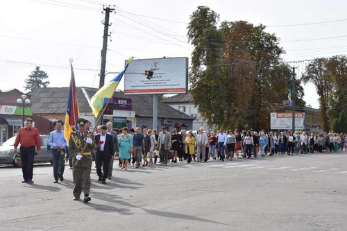 Пирятинщина відзначила 75-у річницю визволення від загарбників Пирятинщина відзначила 75-у річницю визволення від загарбників
