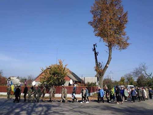 В Лубнах попрощалися з Андрієм Бойком В Лубнах попрощалися з Андрієм Бойком