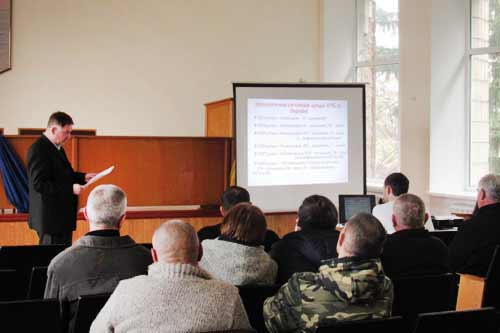 У Гребінці на семінарі розповідали про африканську чуму свиней