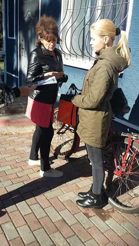 Інформування жителів Гребінки, в рамках проекту «Я маю право!»