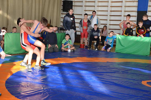 У Гребінці пройшли змагання з греко-римської боротьби