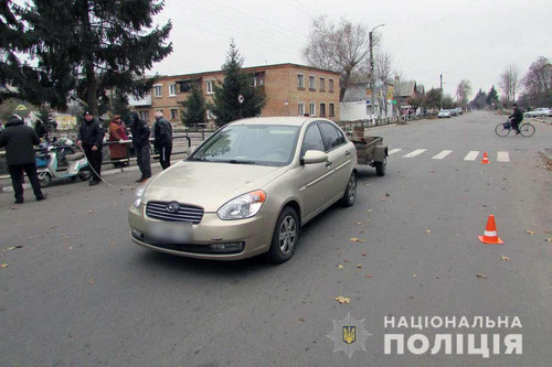 У Гребінці травмовано 18-річну дівчину У Гребінці травмовано 18-річну дівчину