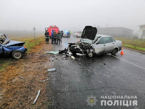 У ДТП на Полтвщині 1 особа загинула, 4 - травмовані