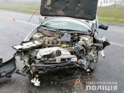 У ДТП на Полтвщині 1 особа загинула, 4 - травмовані