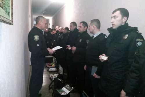 Особовий склад Гребінківської поліції зібраний за сигналом «Тривога»