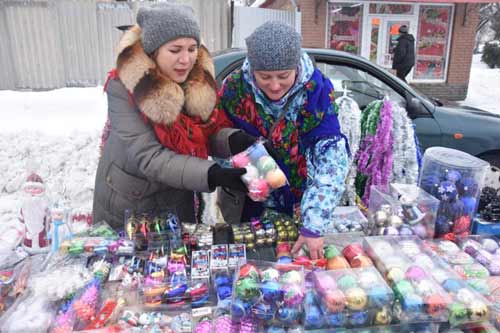 В Пирятині відбувся святковий новорічний ярмарок (ФОТО)