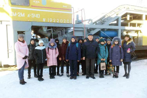 Професіографічна екскурсія у ВП «Гребінківська дистанція колії»