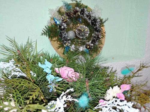 На Гребінківщині відбувся конкурс новорічних композицій