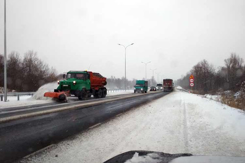 Як на Полтавщині чистили дороги Як на Полтавщині чистили дороги