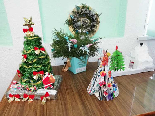 На Гребінківщині відбувся конкурс новорічних композицій