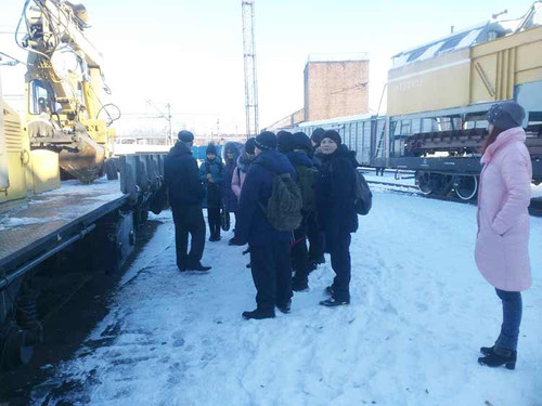Професіографічна екскурсія у ВП «Гребінківська дистанція колії»