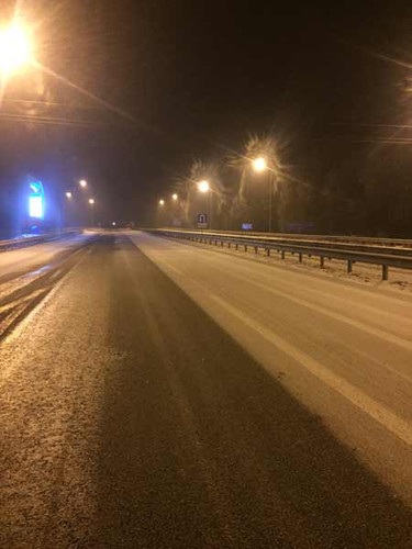 Вночі чистили державні дороги Полтавщини