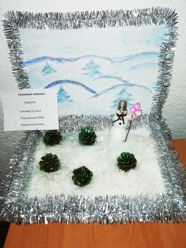 На Гребінківщині відбувся конкурс новорічних композицій