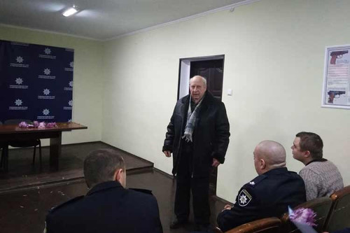 У Гребінці вітали ветеранів та пенсіонерів органів внутрішніх справ