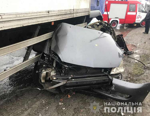 У результаті ДТП під Полтавою загинули двоє людей