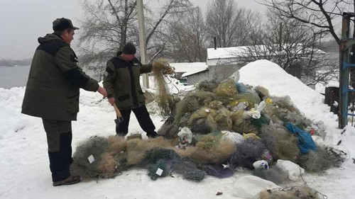 знищено заборонені знаряддя лову