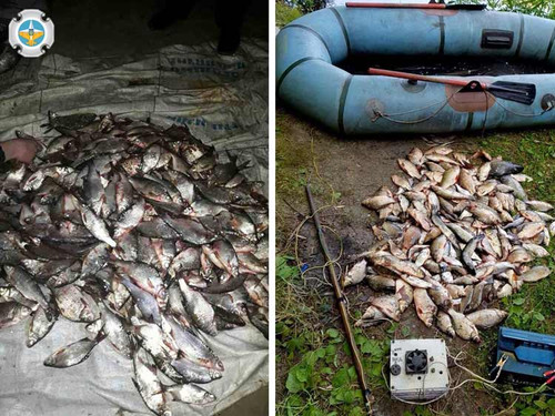 За рік роботи Полтавський рибоохоронний патруль провів 1460 рейдів