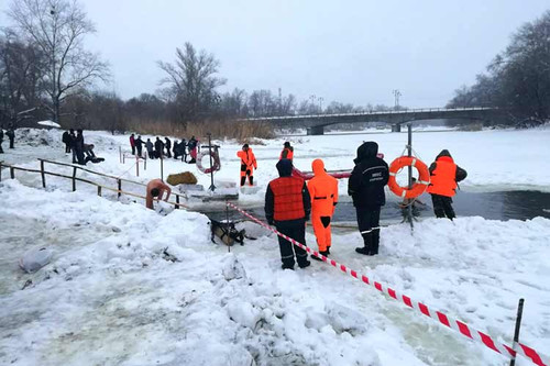 Безпека в місцях проведення заходів з нагоди Водохреща