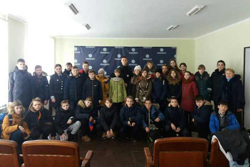 Гребінківські поліцейські провели екскурсію для школярів