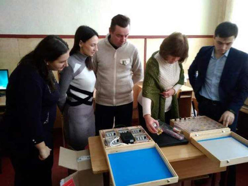 обладнання для фізичних кабінетів шкіл Гребінківської ОТГ