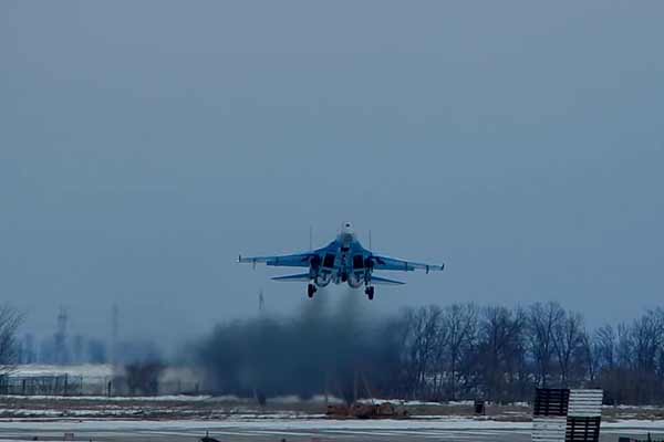 Тренувальні польоти льотчиків-винищувачів відбулися на Полтавщині