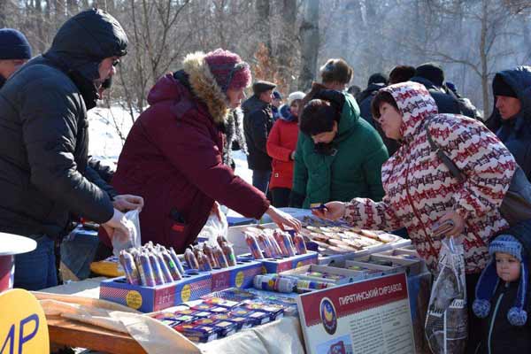 У Пирятині гучно та весело проводжали Зиму та зустрічали Весну