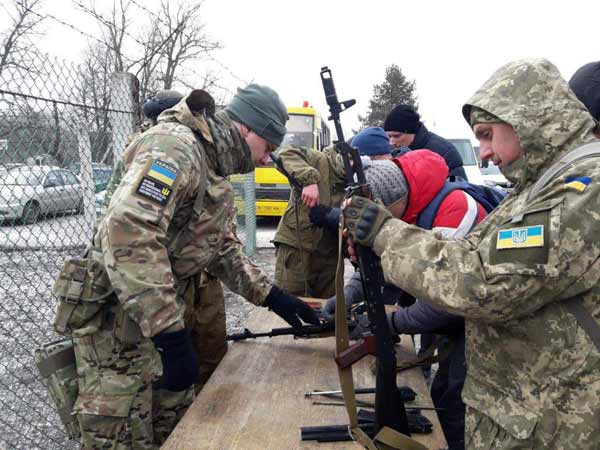 На Полтавщині з військовим резервом відбулися практичні стрільби