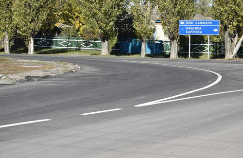 Минулого року на Полтавщині відремонтували 120 тис. м² автодоріг