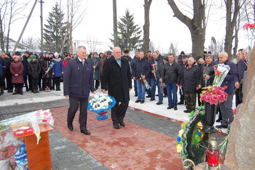 Гребінківська громада вшанувала учасників бойових дій в Афганістані
