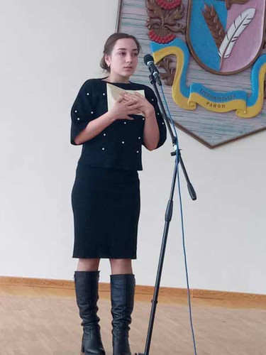 На Гребінківщині пройшов конкурс присвячений Лесі Українці