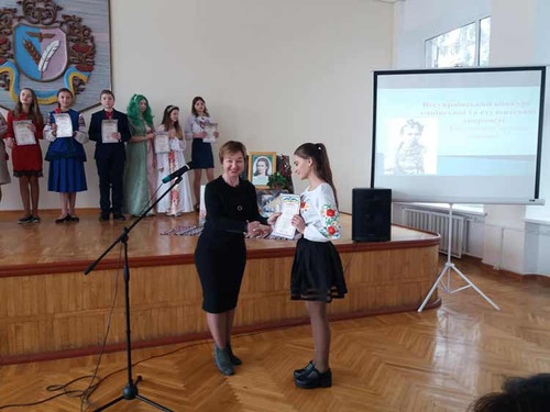 На Гребінківщині пройшов конкурс присвячений Лесі Українці