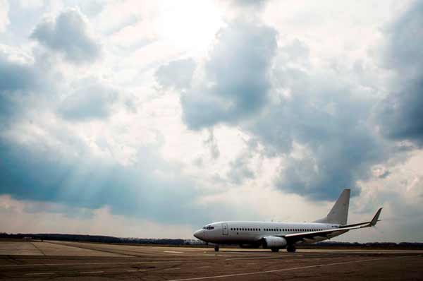 перший міжнародний рейс до Єгипту