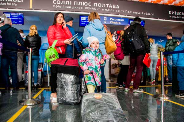 перший міжнародний рейс до Єгипту