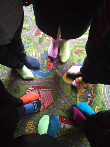 У Пирятині відбулася акція на підтpимку «сонячних» дітей