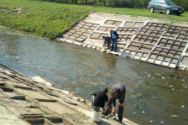 На Гребінківщині відновлюють гідротехнічні споруди
