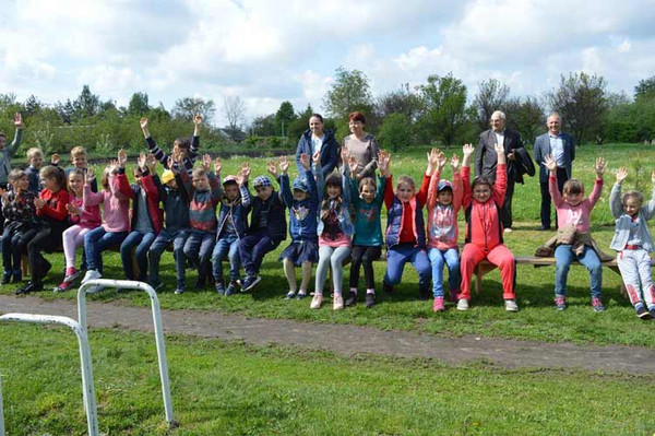 На Гребінківщині пройшла першість з волейболу серед школярів