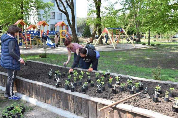 У Пирятині розпочато роботи з озеленення міста У Пирятині розпочато роботи з озеленення міста