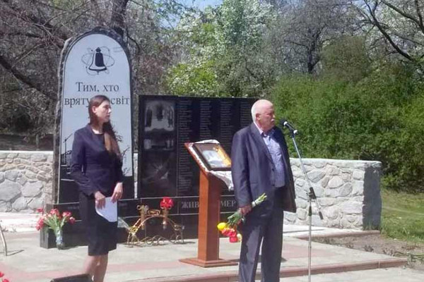 У Гребінці вшанували жертв катастрофи на Чорнобильській АЕС