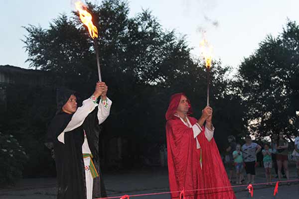 Свято «Політ над замковою горою» в Лубнах
