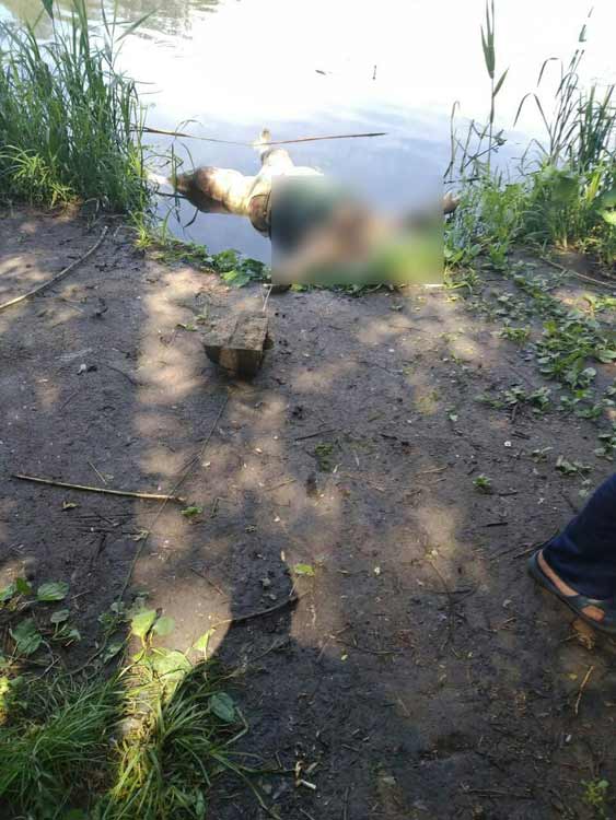 На Полтавщині в річці знайшли тіло жінки з прив'язаним каменем