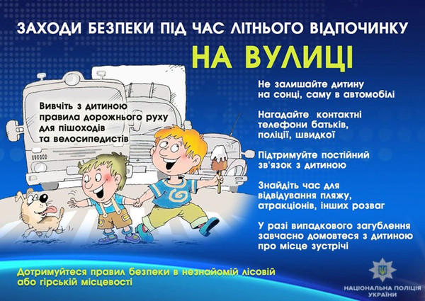 «Безпечне літо- 2019»