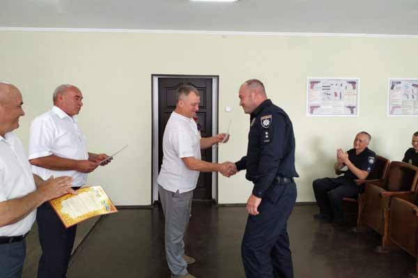 Гребінківських правоохоронців привітали з Днем Національної поліції