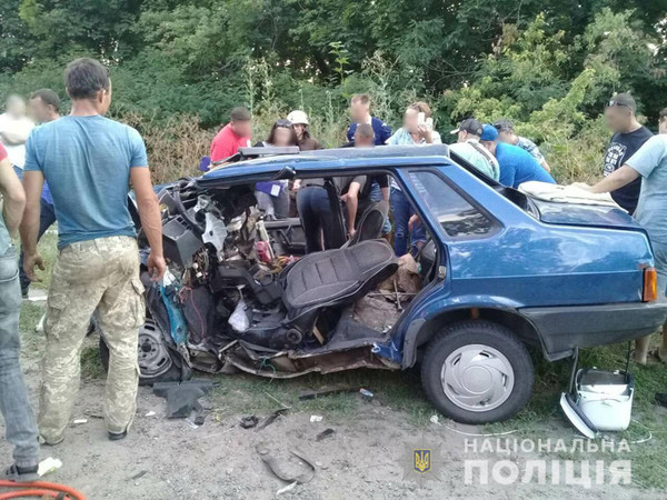 На Полтавщині у результаті ДТП одна особа загинула
