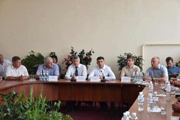 Прем'єр-міністр України з робочим візитом відвідав Полтавщину