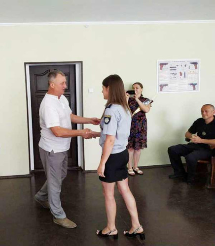 Гребінківських правоохоронців привітали з Днем Національної поліції