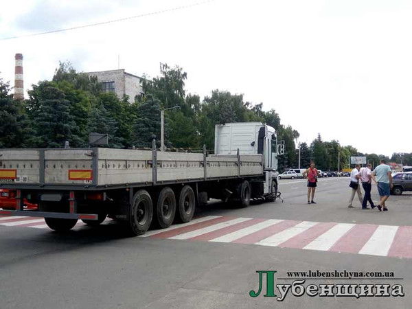 У Лубнах трапилася ДТП за участю велосипедиста
